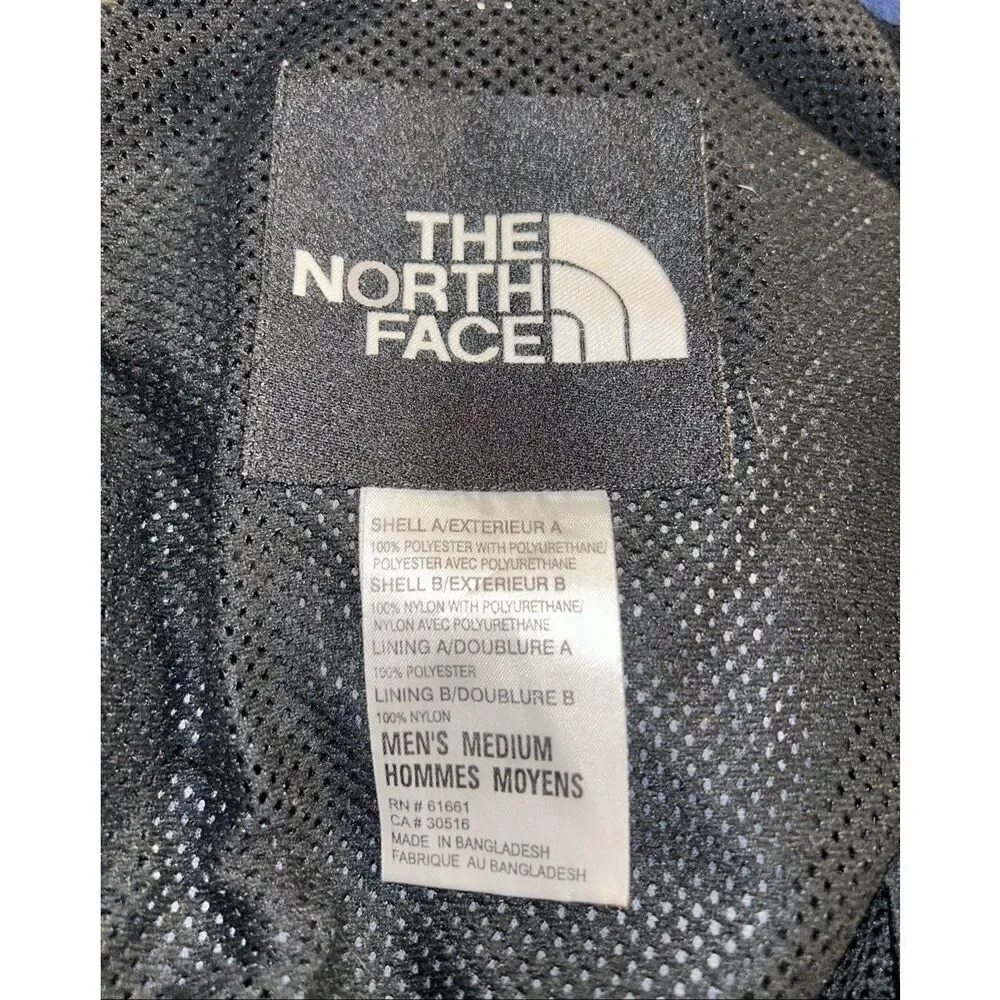 Vintage The North Face Mens Hydroseal Mountain Light Ski Jacket Blue Sz Medium